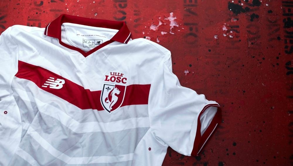 LOSC Lille 2016/17 home kits by New Balance - featured image