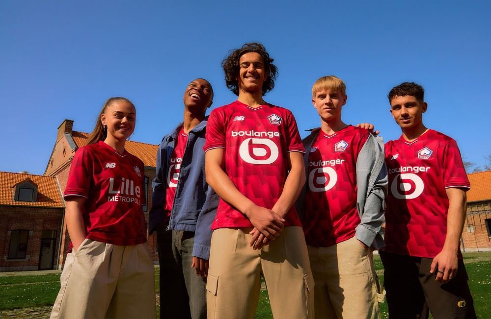 LOSC Lille Drop Bold New 25/26 Home Shirt With New Balance - featured image