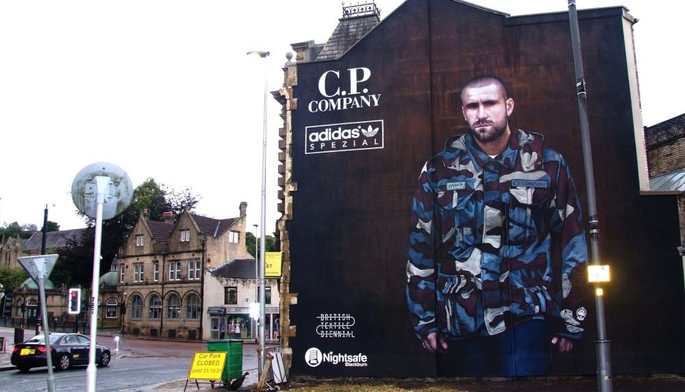 Luke Shaw Mural Unveiled For adidas Spezial x C.P. Company Collaboration - featured image