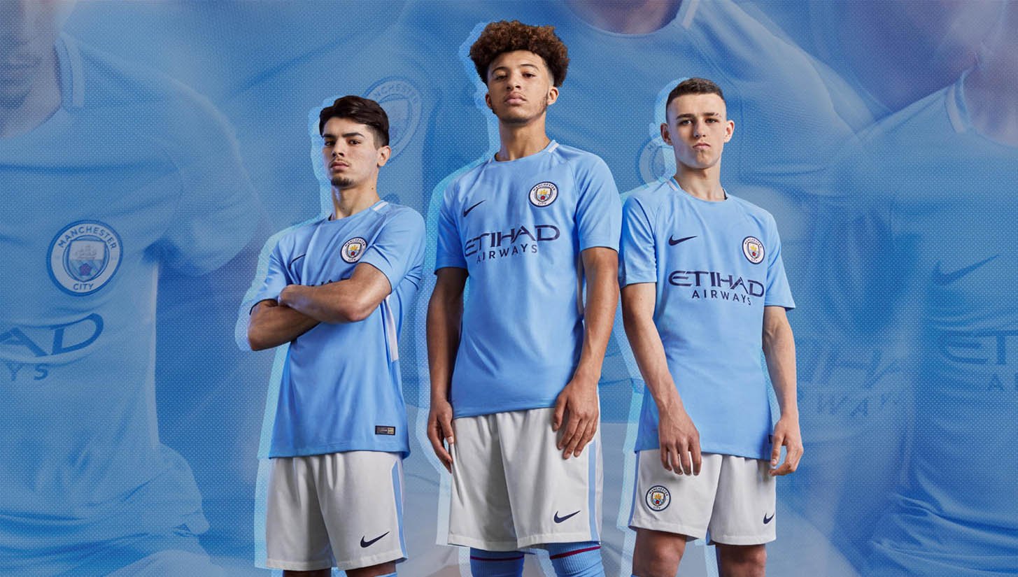 Man City 2017/18 Home Kit by Nike - featured image