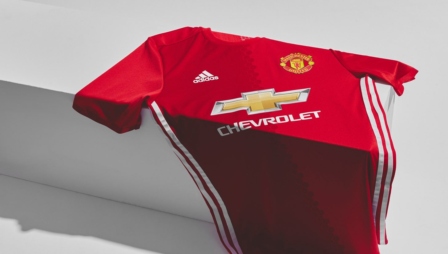 Man United 2016/17 Home Kit by adidas - featured image