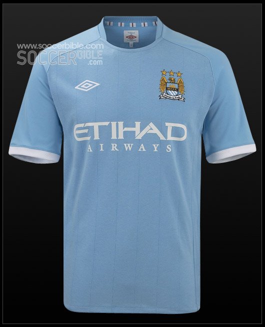 Manchester City Home 10/11 Umbro Football Shirt - featured image