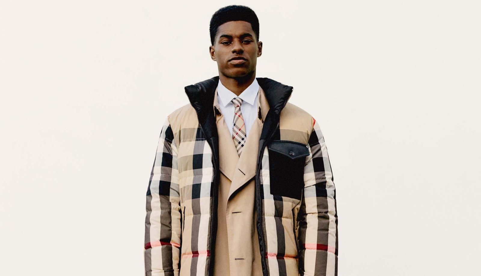 Marcus Rashford Fronts Debut Fashion Collection With Burberry - featured image