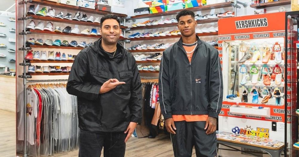 Marcus Rashford Goes Sneaker Shopping With Complex - featured image