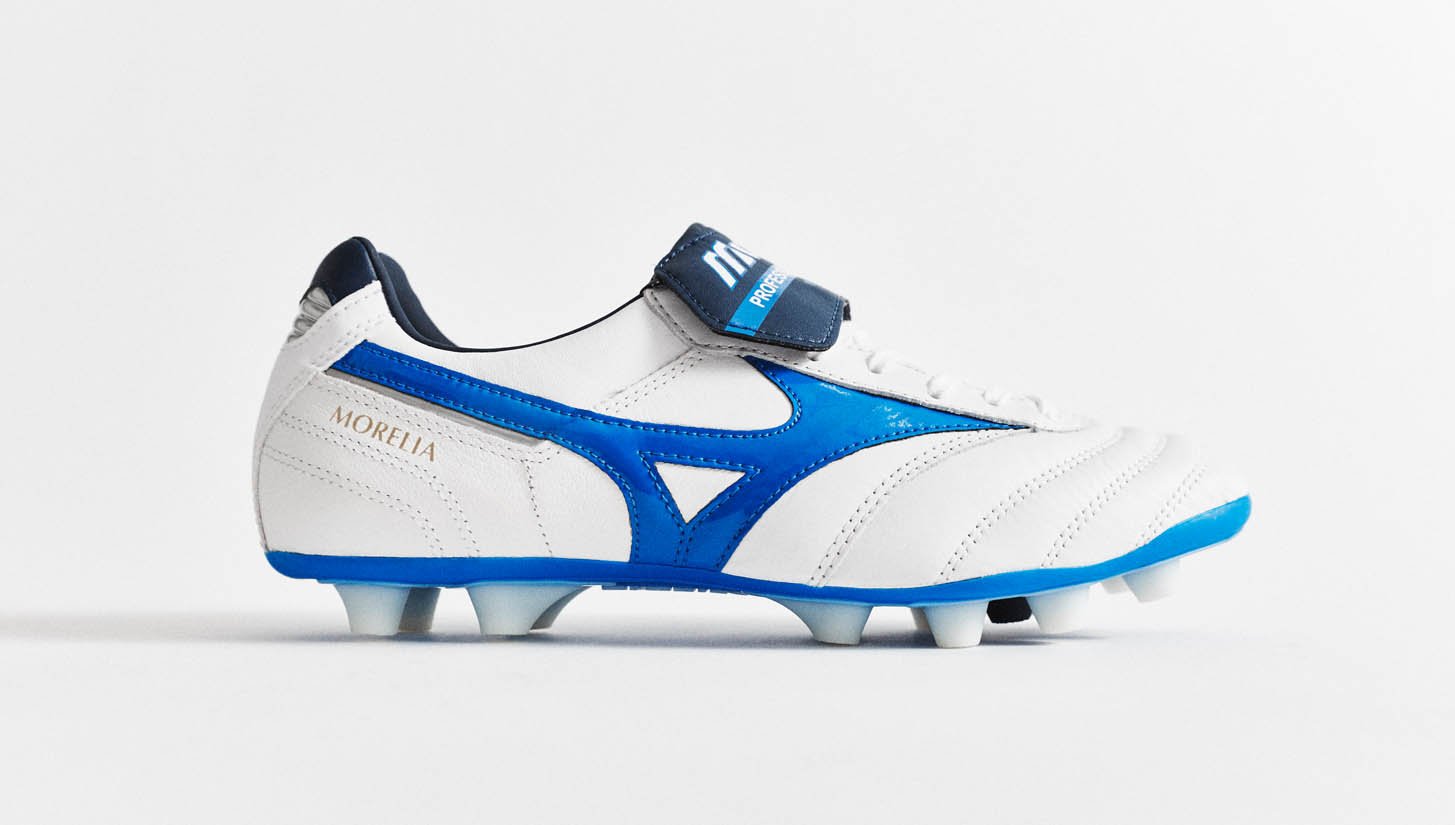 Mizuno Morelia II MD "White/Directoire Blue" - featured image