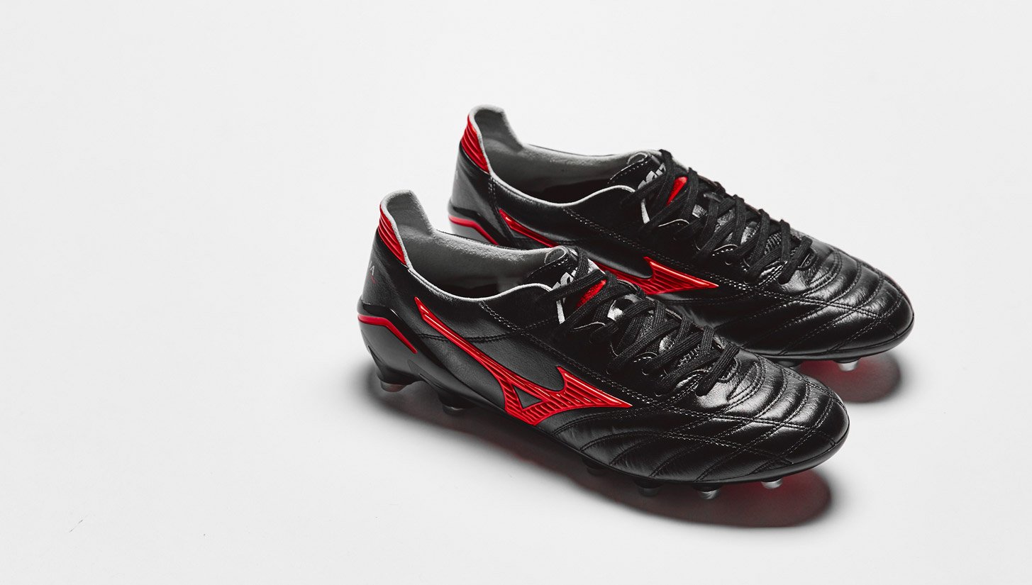 Mizuno Morelia Neo "Black/Chinese Red" - featured image