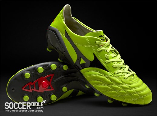 Mizuno Morelia Neo Football Boots - Green/Black/Red - featured image