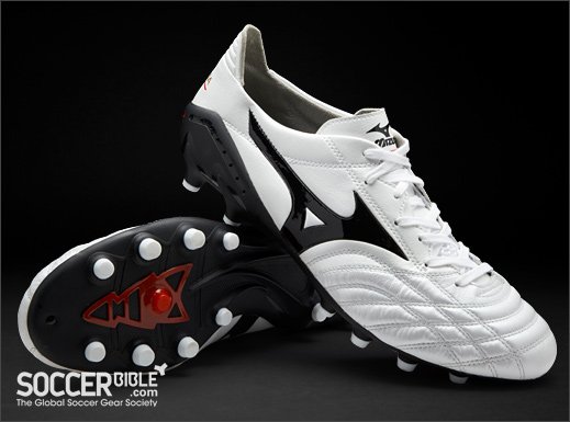 Mizuno Morelia Neo Football Boots - Pearl/Black/Red - featured image