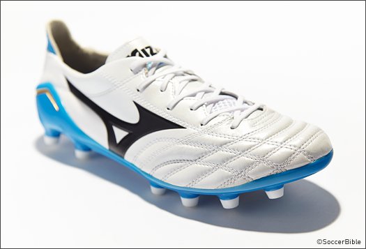 Mizuno Morelia Neo Football Boots - White/Black/Blue - featured image
