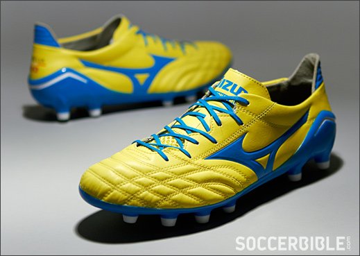 Mizuno Morelia Neo Football Boots - Yellow/Blue - featured image