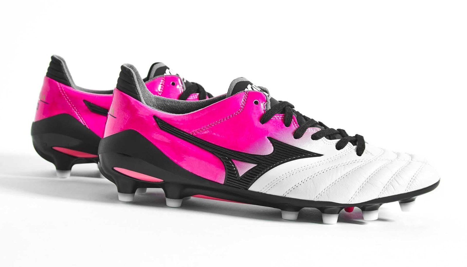 Mizuno Morelia Neo II MIJ "Pearl/Black/Pink Glow" - featured image