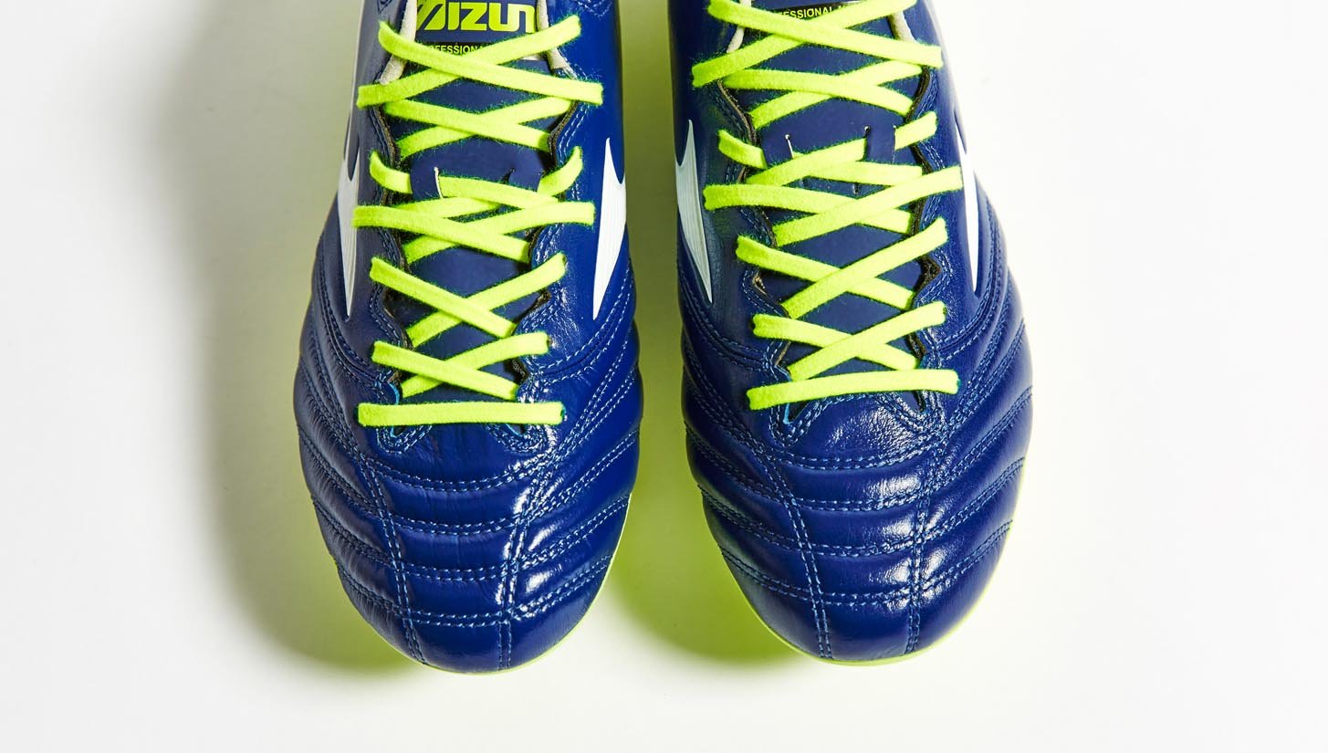 Mizuno Morelia Neo II MIJ "Print Blue/Safety Yellow" - featured image