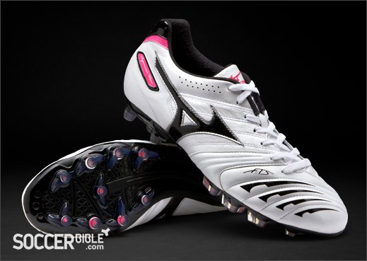 Mizuno Supersonic Wave II Football Boots - Pearl/Black/Pink - featured image