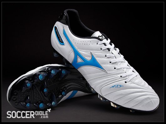 Mizuno Supersonic Wave II Football Boots - Pearl/Blue/Black - featured image