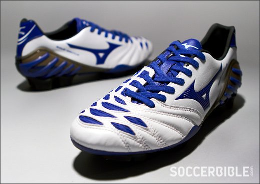 Mizuno Wave Ignitus 2 Football Boots - Pearl/Blue/Black - featured image