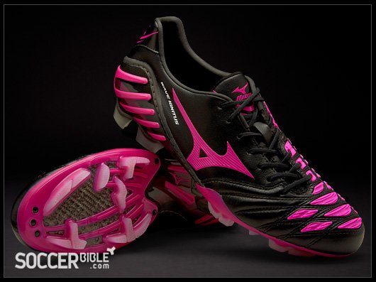 Mizuno Wave Ignitus II Football Boots - Black/Pink - featured image