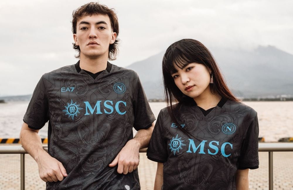 Napoli Reveal & Debut Japan-Inspired 24/25 Third Shirt From EA7 - featured image