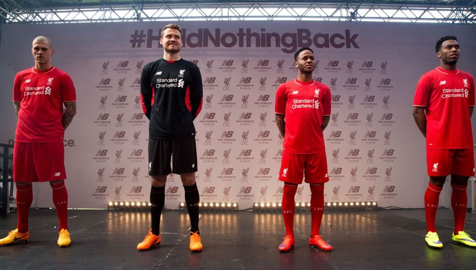 New Balance launch 15/16 LFC Kit at Anfield - featured image