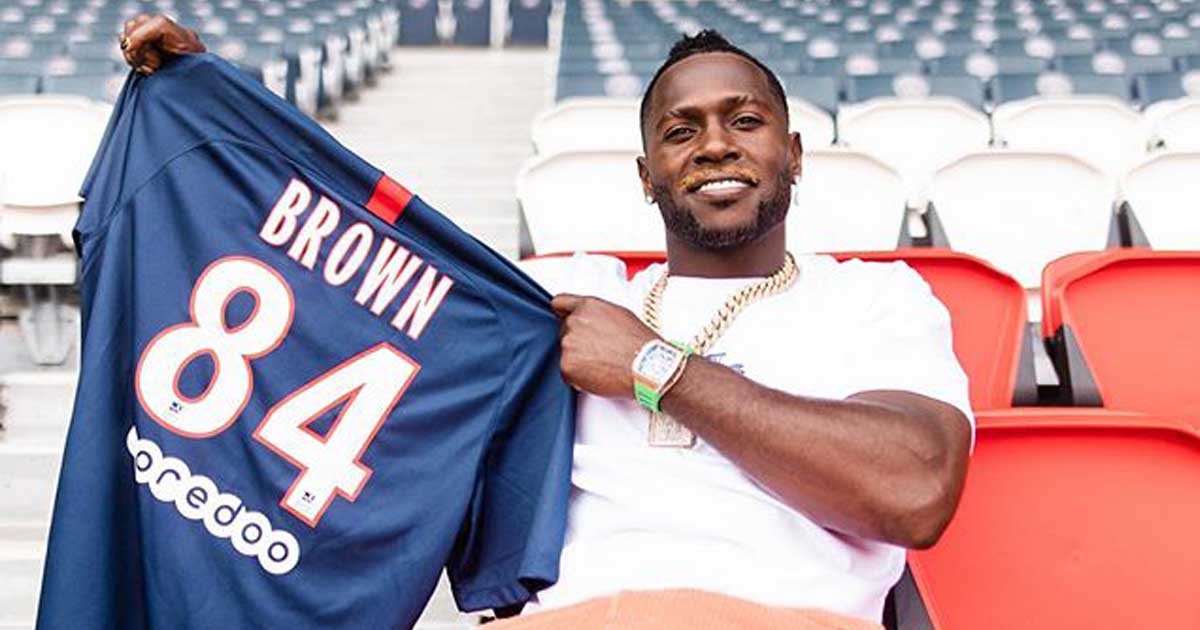 NFL Star Antonio Brown Visits PSG For His Birthday - featured image