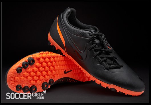 Nike 5 Bomba Finale Football Trainers - Black/Black/Total Orange - featured image