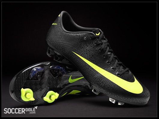 Nike CR Mercurial Vapor Superfly III Football Boots – Black/Volt/Dark Shadow - featured image