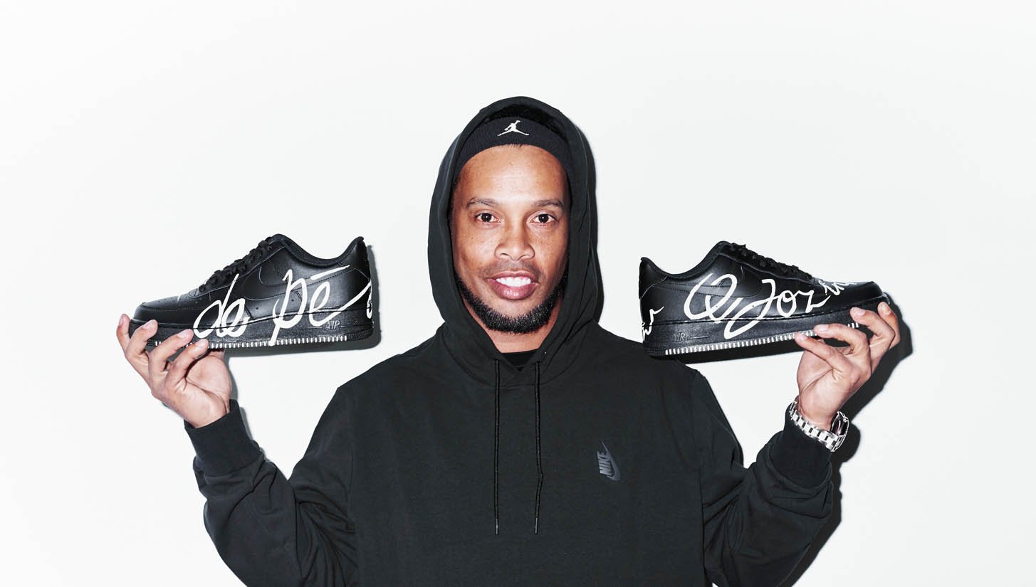 Nike Create Bespoke Ronaldinho Destroyer Jacket & AF1 - featured image