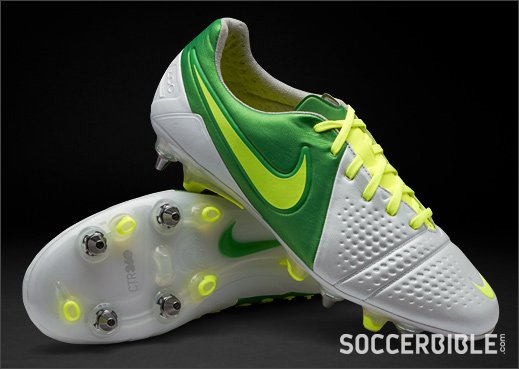 Nike CTR360 Maestri III Football Boots - White/Volt/Green - featured image