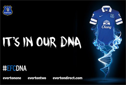 Nike Serve Up 2013/14 Everton Home Kit - featured image