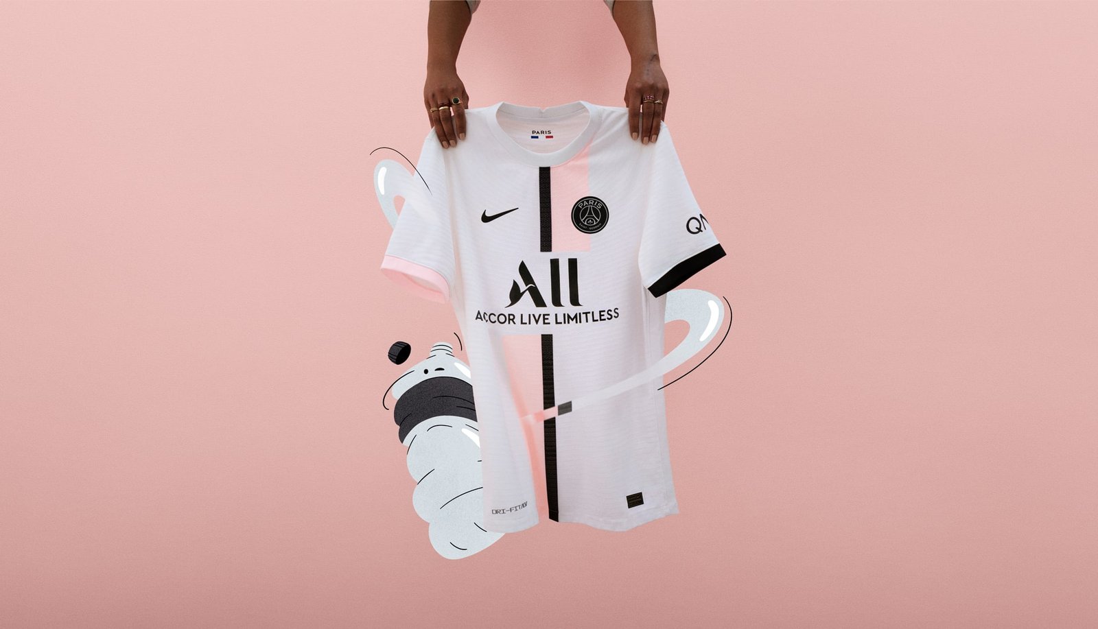 Nike Drop PSG 21/22 Away Shirt - featured image
