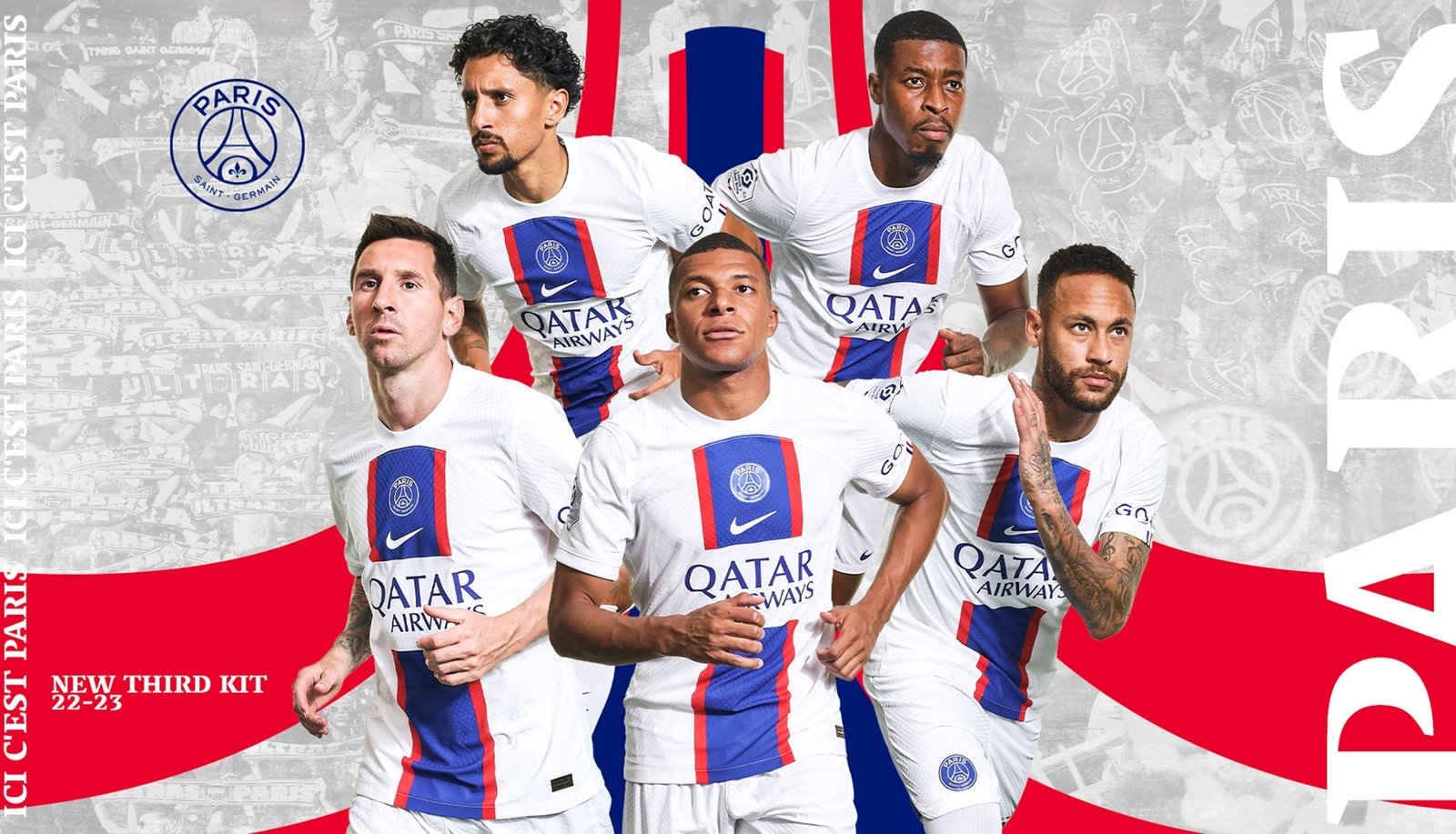 Nike Drop PSG 22/23 Third Shirt - featured image