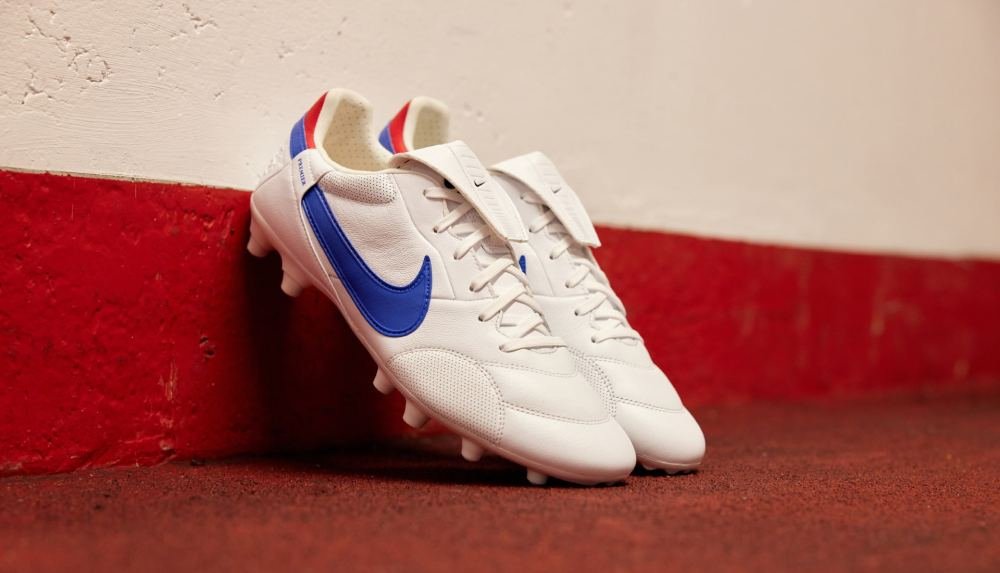 Nike Drop The Premier III In "White/Game Royal/University Red" - featured image