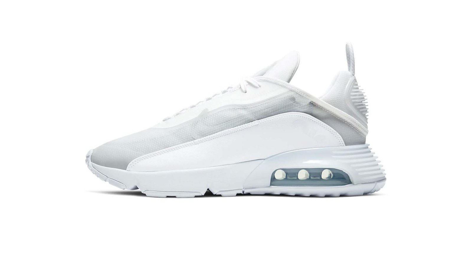 Nike Drops The Air Max 2090 In Icy "Pure Platinum/White” - featured image