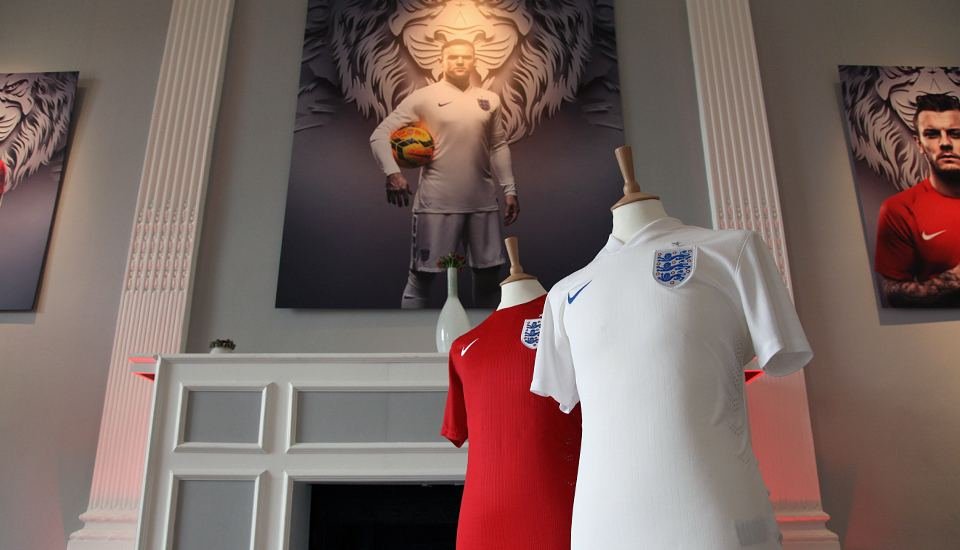 Nike England World Cup Kit Exhibition - featured image
