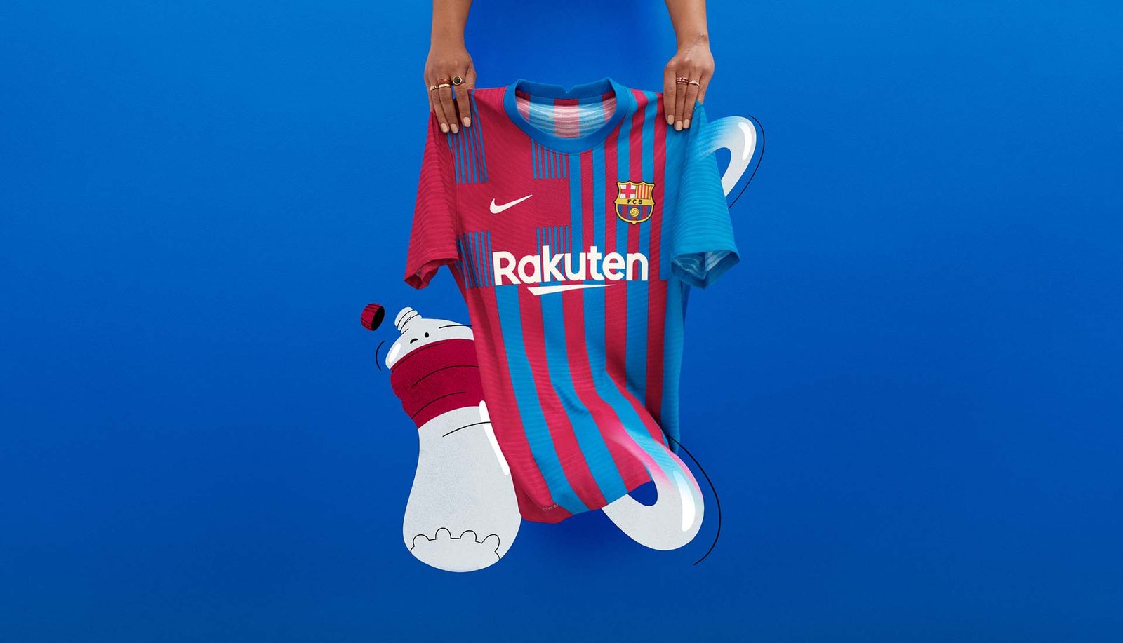 Nike Launch Barcelona 21/22 Home Shirt - featured image