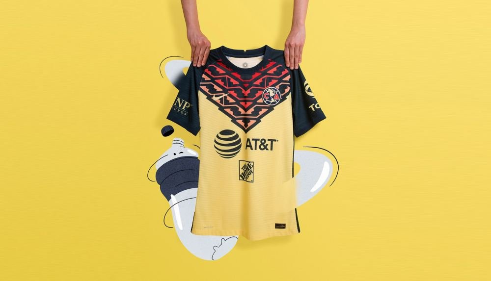 Nike Launch Club America 21/22 Home Shirt - featured image