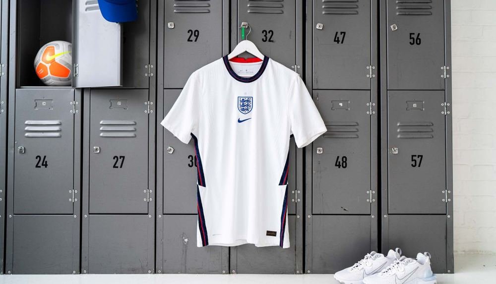 Nike Launch England 20/21 Home And Away Kits - featured image