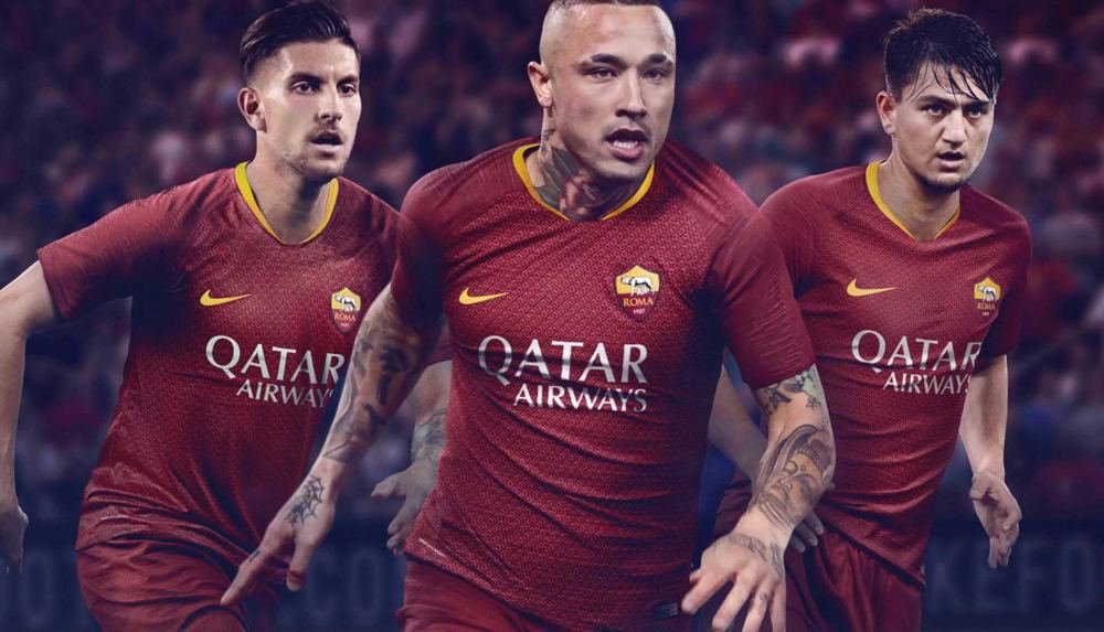 Nike Launch The Roma 2018/19 Home Shirt - featured image