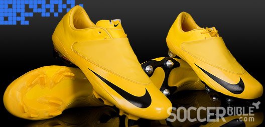 Nike Mercurial Vapor V Football Boots - Vibrant Yellow/Black/Gold - featured image