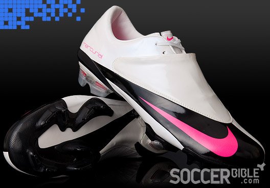 Nike Mercurial Vapor V Football Boots - White/Pink Flash/Black/Silver - featured image