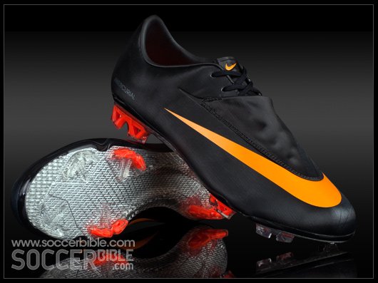 Nike Mercurial Vapor VI Football Boots - Black/Circuit Orange/Black - featured image