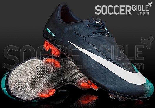 Nike Mercurial Vapor VI Football Boots - Dark Obsidian/White/Cool Mint - featured image