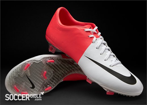 Nike Mercurial Vapor VIII Football Boots – White/Red - featured image