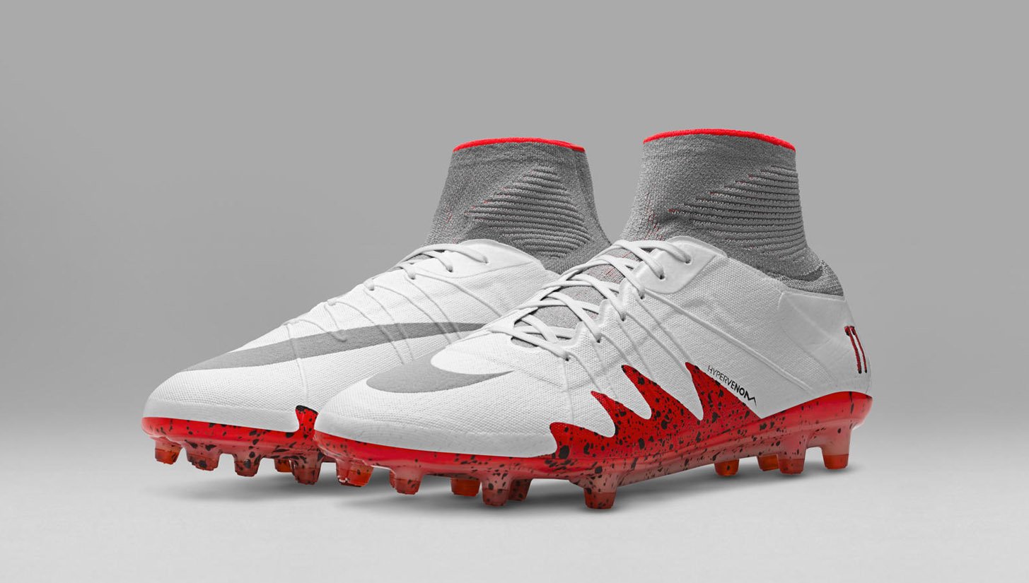 Nike NJR x Jordan Hypervenom II "White/Red" - featured image