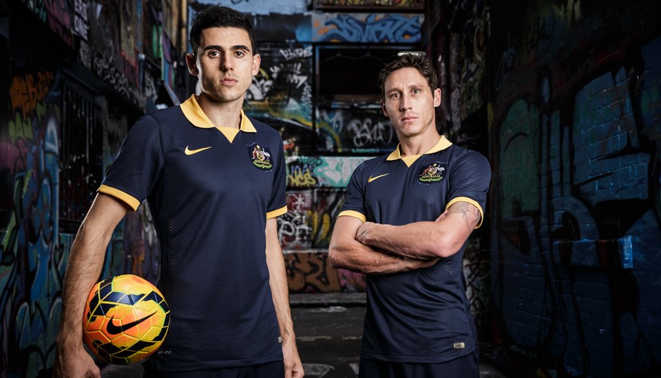 Nike Reveal Australia 2014 World Cup Away Shirt - featured image