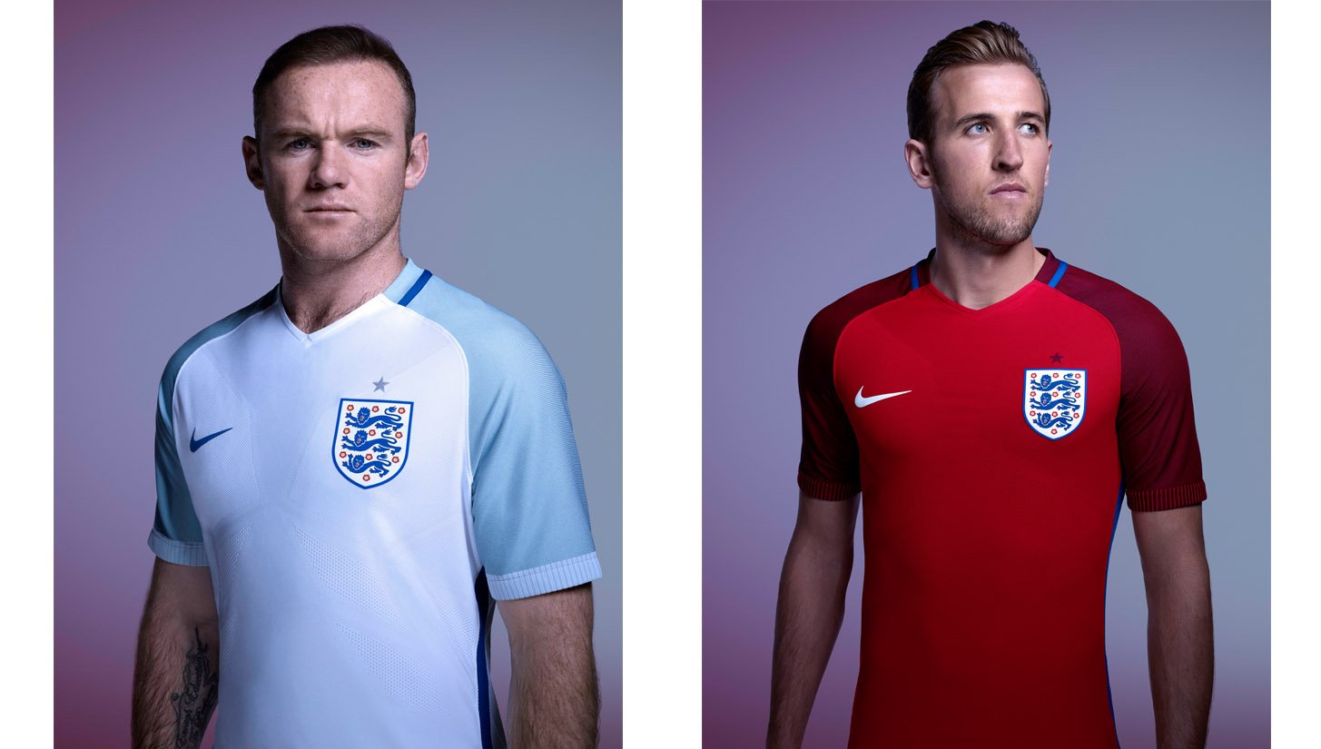 Nike Reveal England Euro 2016 Kits - featured image