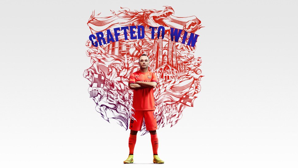 Nike FC Barcelona 2014/15 Away Shirt - featured image