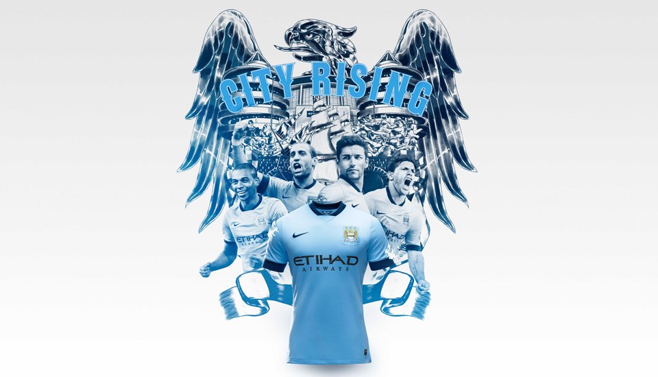 Nike Reveal Man City 2014/15 Home Shirt - featured image