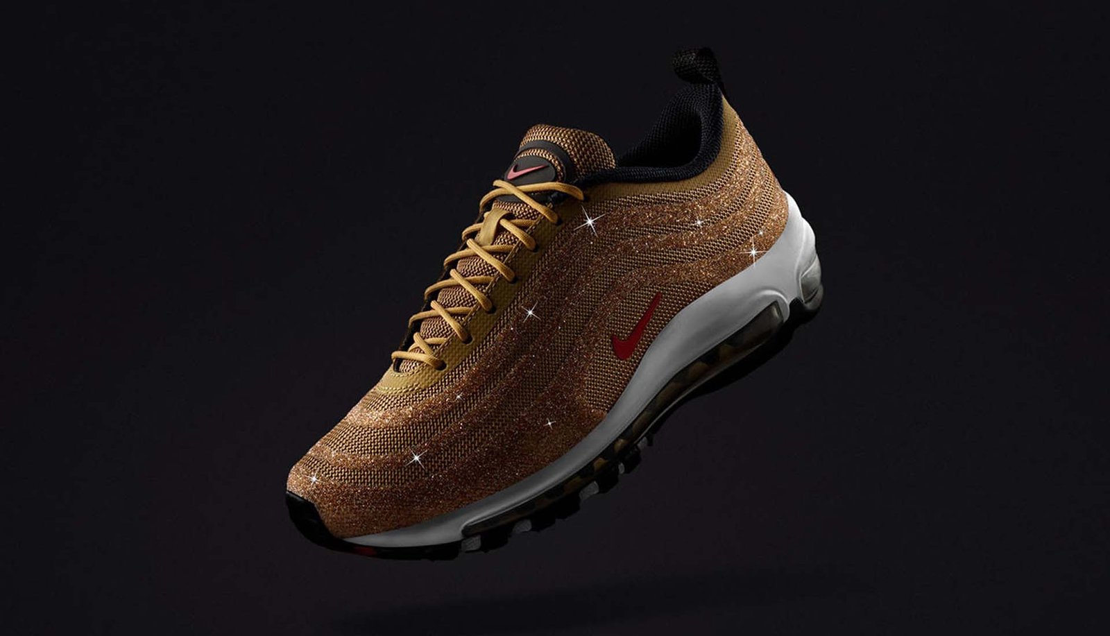 Nike Reveal Swarovski x Air Max 97 LX "Metallic Gold" - featured image