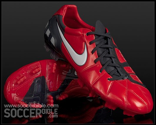 Nike T90 Laser III Football Boots - Challenge Red/White/Dark Shadow - featured image