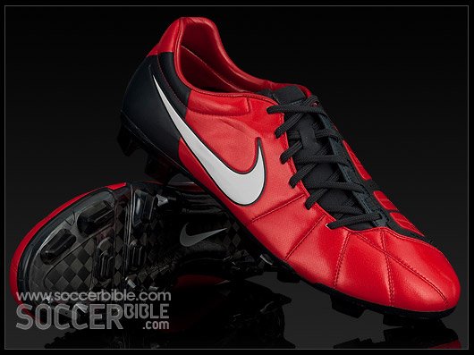 Nike T90 Laser III Elite Football Boots - Challenge Red/White/Dark Shadow - featured image